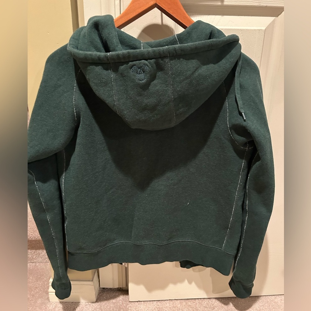 Green Hooded Sweatshirt